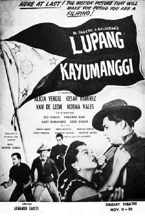 Постер до фільму «Lupang Kayumanggi»