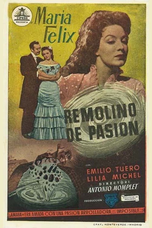 Poster for Remolino de pasión