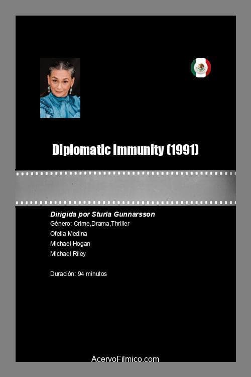 Poster for Diplomatic Immunity