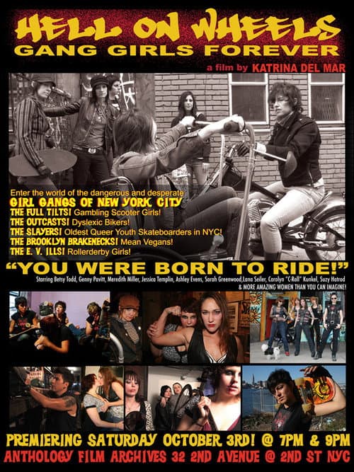 Poster for Hell on Wheels: Gang Girls Forever