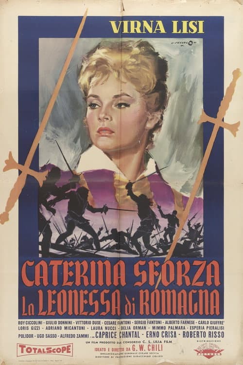 Poster for Caterina Sforza, the lioness of Romagna