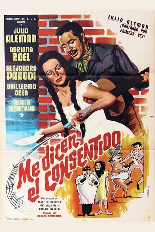 Poster for Me dicen el consentido