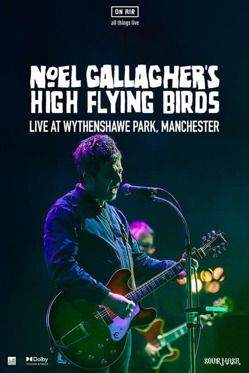 Poster for Noel Gallagher's High Flying Birds - Live at Wythenshawe Park, Manchester