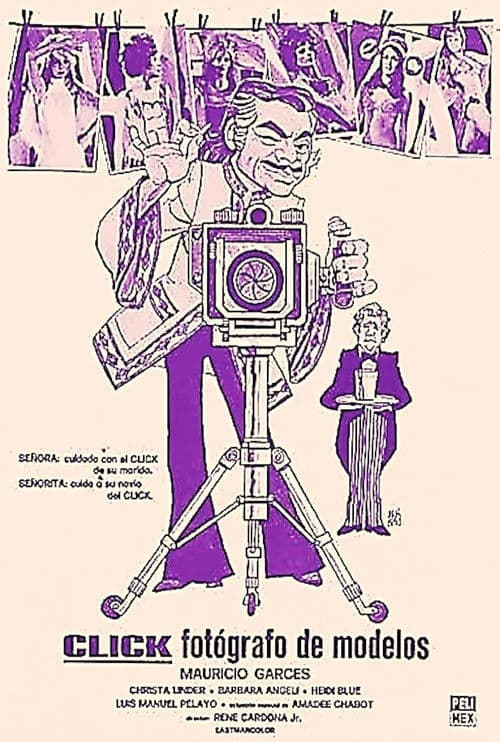 Poster for Click, fotógrafo de modelos