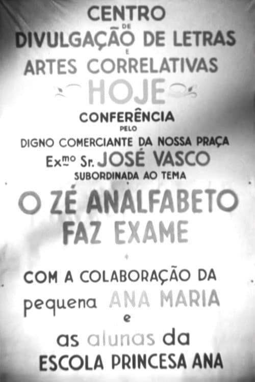 Poster for O Zé Analfabeto Faz Exame