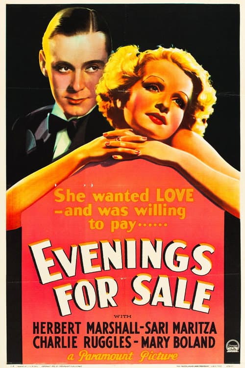 Poster for Evenings for Sale