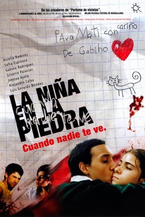 Poster for Nadie te ve: La niña en la piedra
