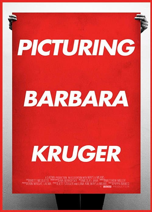 Poster for Picturing Barbara Kruger