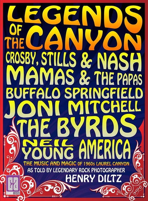 Poster for Legends of the Canyon - The Origins of West Coast Rock