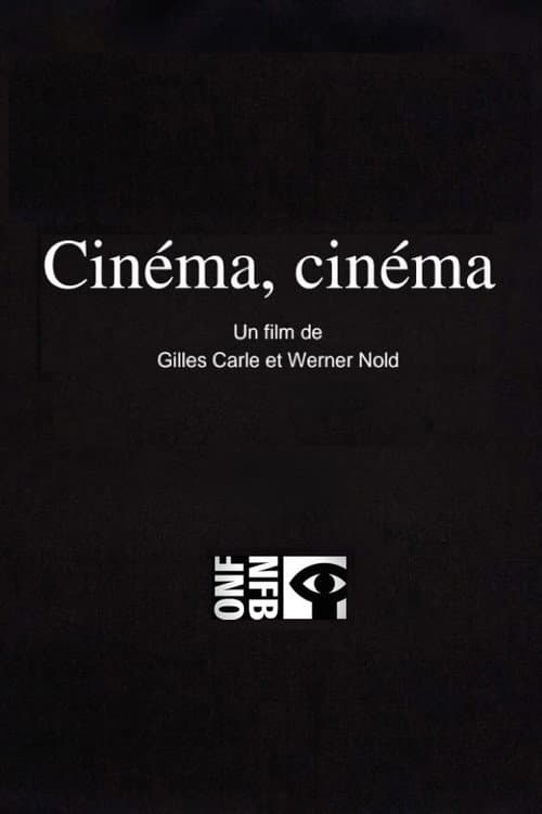 Poster for Cinéma, cinéma