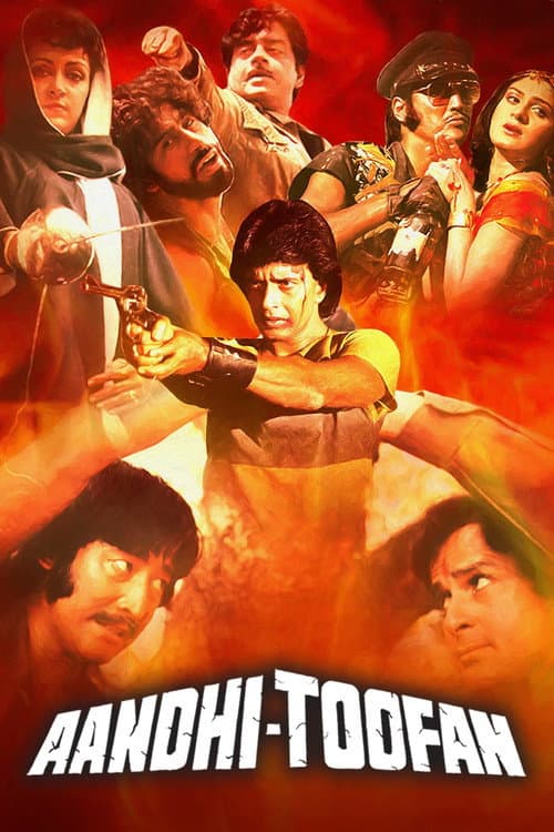 Poster for Aandhi-Toofan