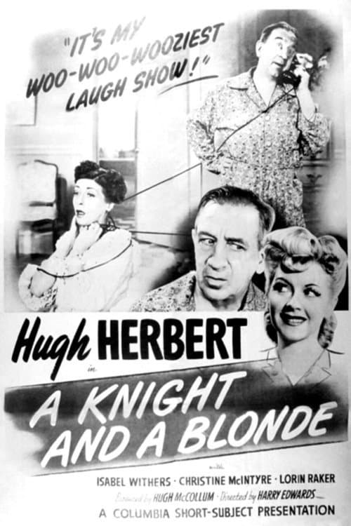 Poster for A Knight and a Blonde
