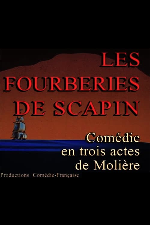 Poster for Les Fourberies de Scapin