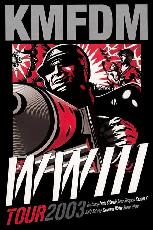 Poster for KMFDM: WWIII Tour 2003