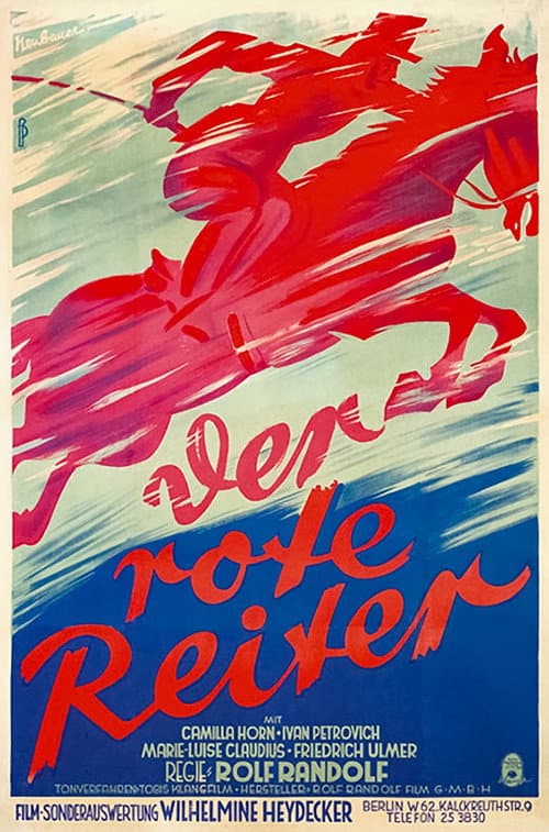 Постер до фільму «The Red Rider»