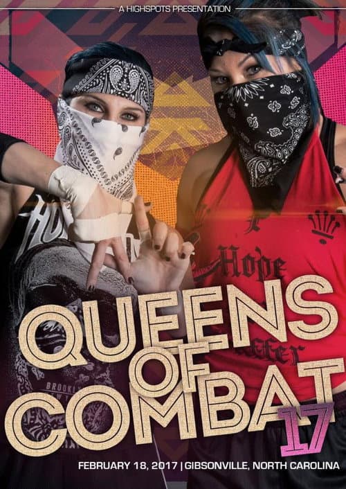 Poster for Queens Of Combat QOC 17