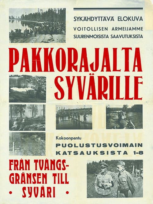 Poster for From the Dictated Border to the Svir River