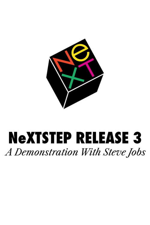 Poster for NeXtstep Release 3: A Demonstration with Steve Jobs