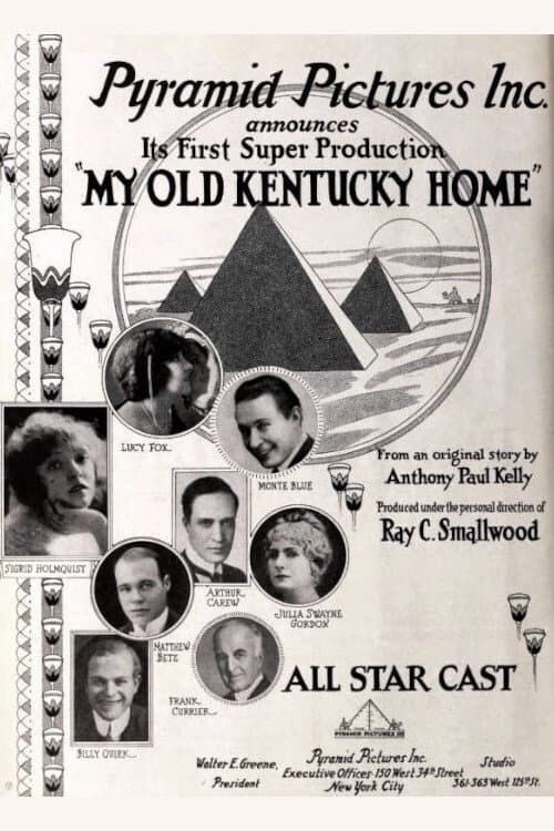 Poster for My Old Kentucky Home