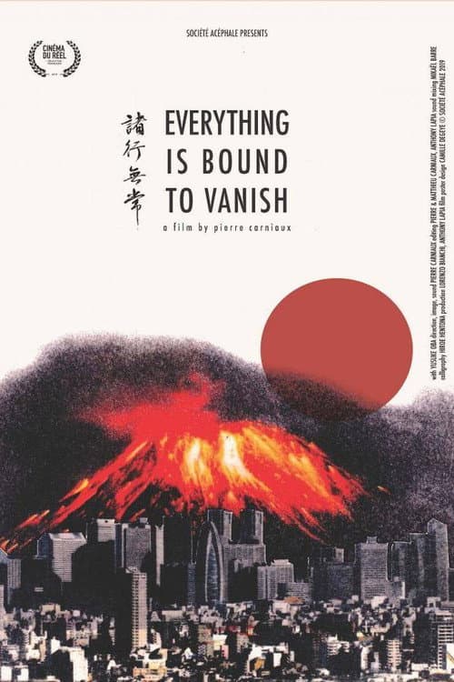 Poster for Everything Is Bound to Vanish