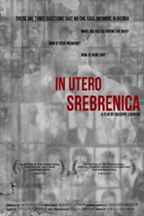 Poster for In utero Srebrenica