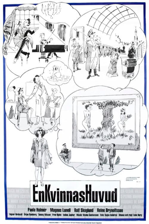 Poster for En kvinnas huvud