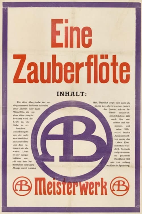 Poster for The Song of the Wildwood Flute