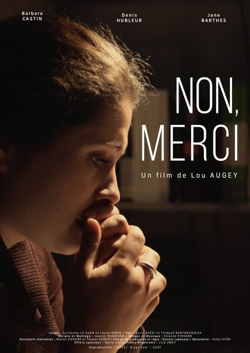 Poster for Non, merci