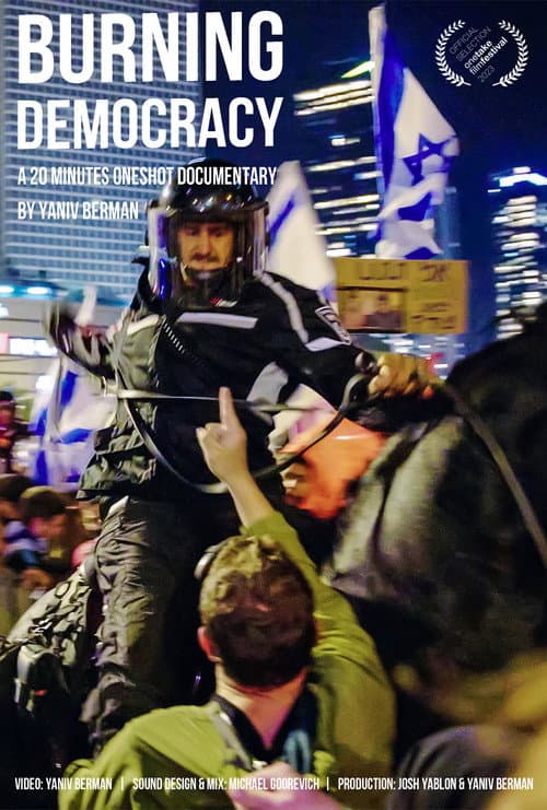 Poster for Burning Democracy
