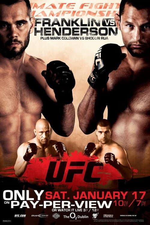 Poster for UFC 93: Franklin vs. Henderson