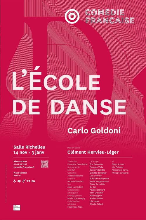 Poster for L'École de Danse