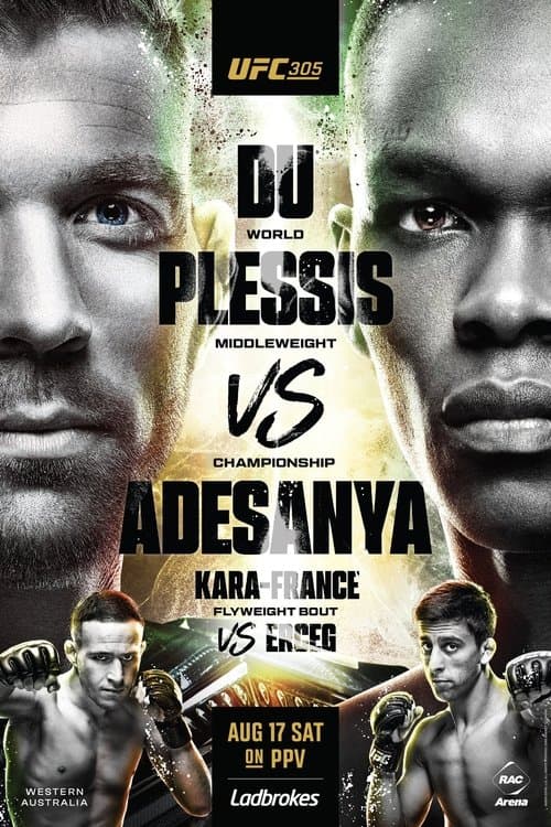 Poster for UFC 305: du Plessis vs. Adesanya
