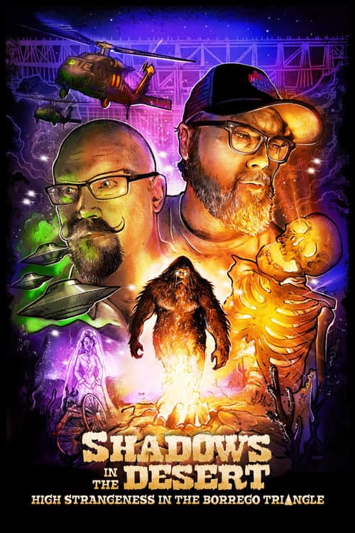 Постер до фільму «Shadows in the Desert: High Strangeness in the Borrego Triangle»