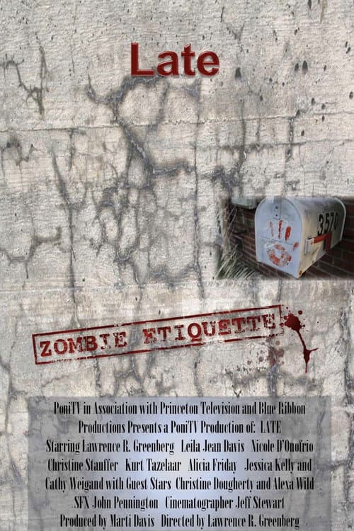 Poster for Late: Zombie Etiquette
