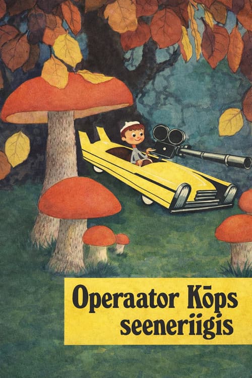 Poster for Cameraman Kõps in Mushroomland