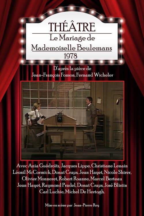 Poster for Le mariage de Mlle Beulemans