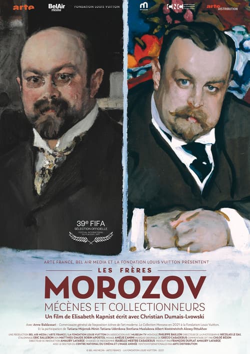 Poster for Les Frères Morozov, Mécènes et collectionneurs