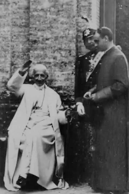 Poster for Pope Leo XIII Leaving Carriage and Being Ushered Into Garden, No. 104