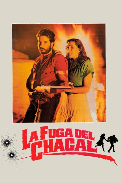 Poster for La fuga del Chacal