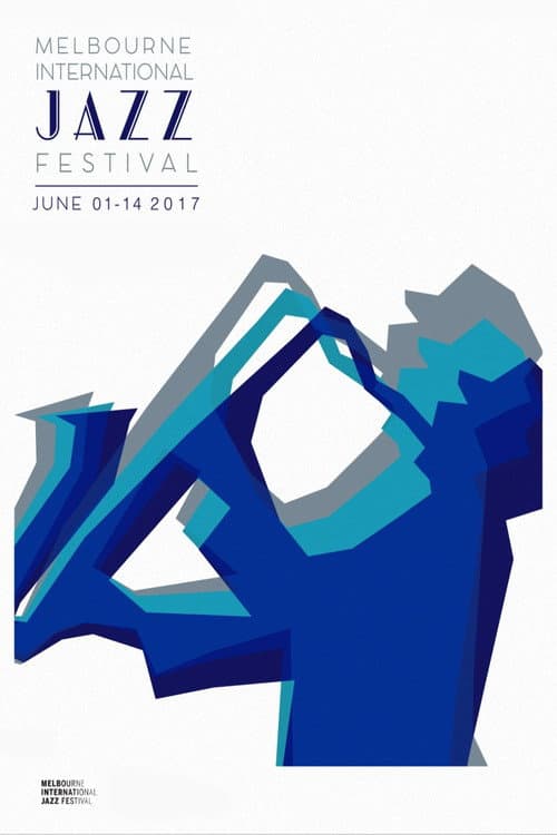 Poster for Bill Frisell Trio - Melbourne Jazz Festival 2017