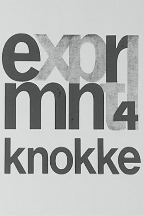 Poster for Exprmntl 4 Knokke