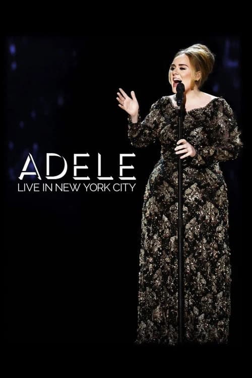 Poster for Adele: Live in New York City 2015