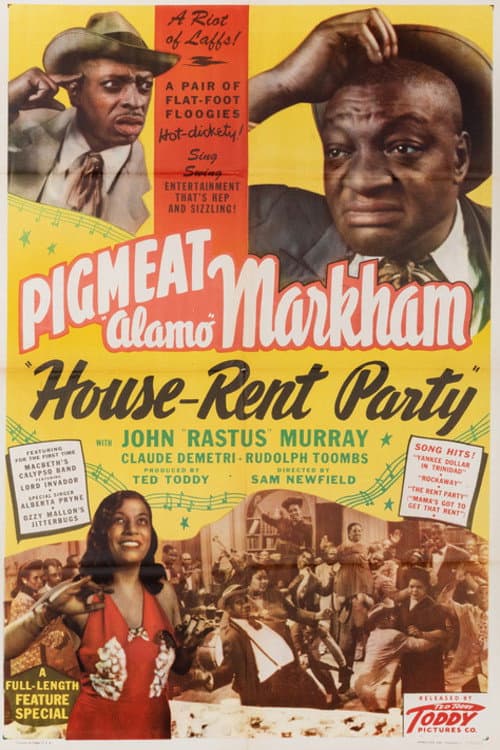 Poster for House-Rent Party