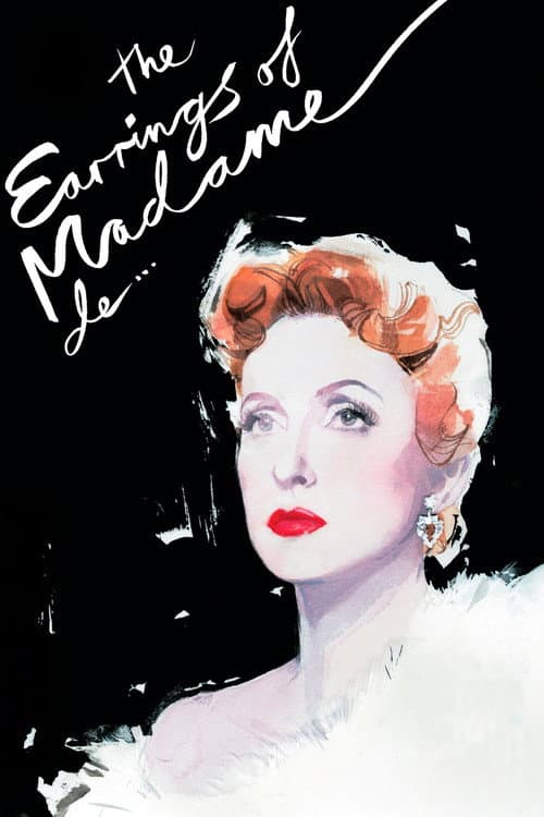 Poster for The Earrings of Madame de...