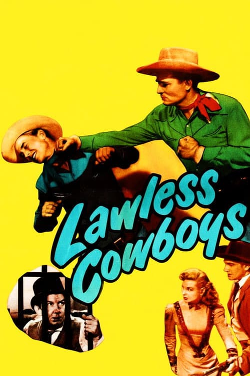 Poster for Lawless Cowboys