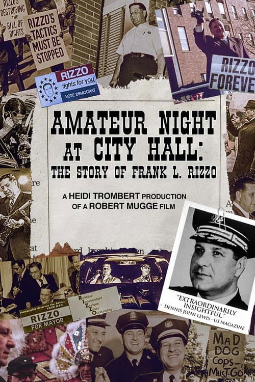 Poster for Amateur Night at City Hall: The Story of Frank L. Rizzo