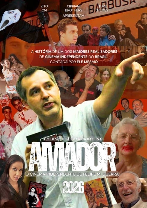 Poster for Amateur - The Independent Cinema of Felipe M. Guerra