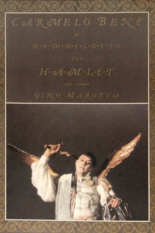 Poster for Hommelette for Hamlet, operetta inqualificabile (da J. Laforgue)