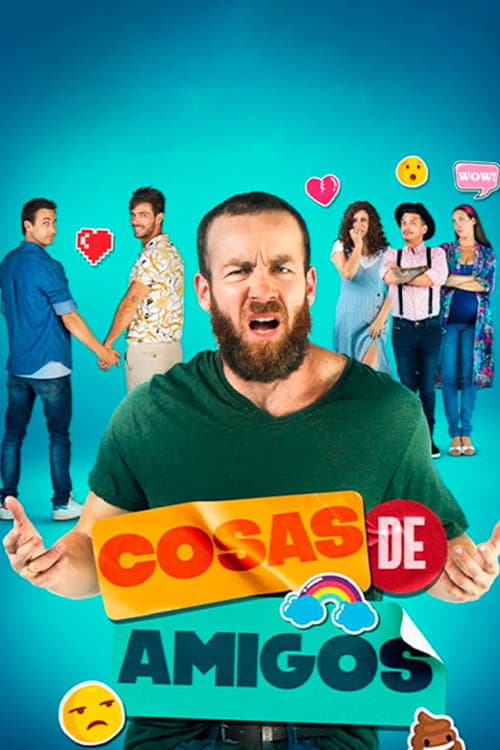 Poster for Cosas de amigos