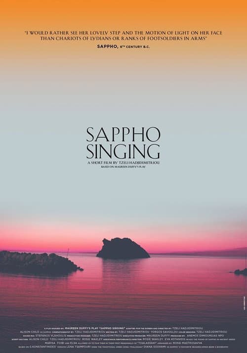 Poster for Sappho Singing